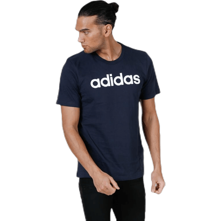 Essential Linear Tee Blau/Weiß
