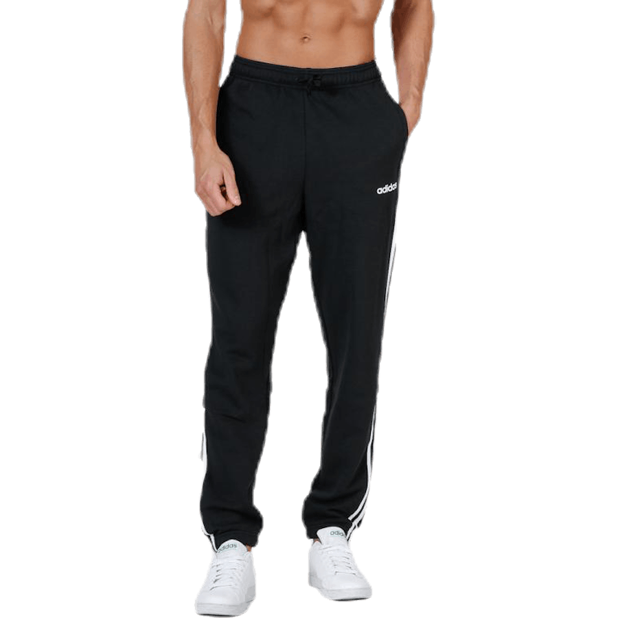 Essentials 3 Stripes Tapered Pant French Terr Nero / Bianco