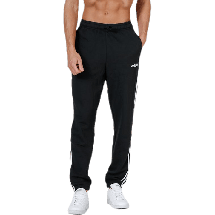 Essentials 3 Stripes Tapered Pant French Terr Nero / Bianco