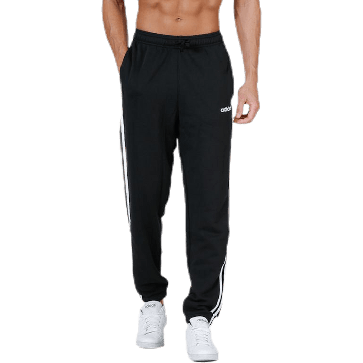 Essentials 3 Stripes Tapered Pant French Terr Nero / Bianco