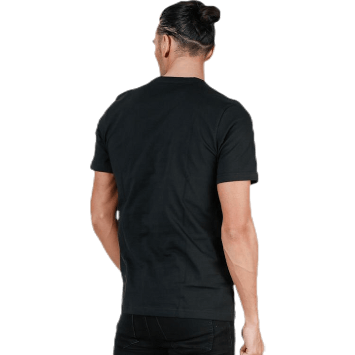 T-shirt linéaire Essentials noir/blanc