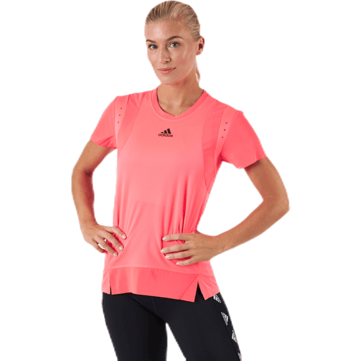 Tréninkové tričko Heat Ready Tee Pink/Red