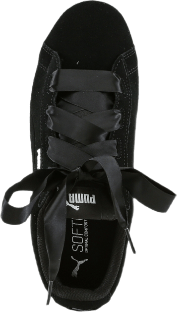 Puma Vikky Platform Ribbon Jr Black