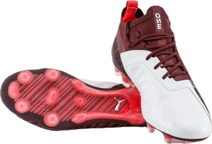 Puma One 5.1 FG/AG Wns White/Red