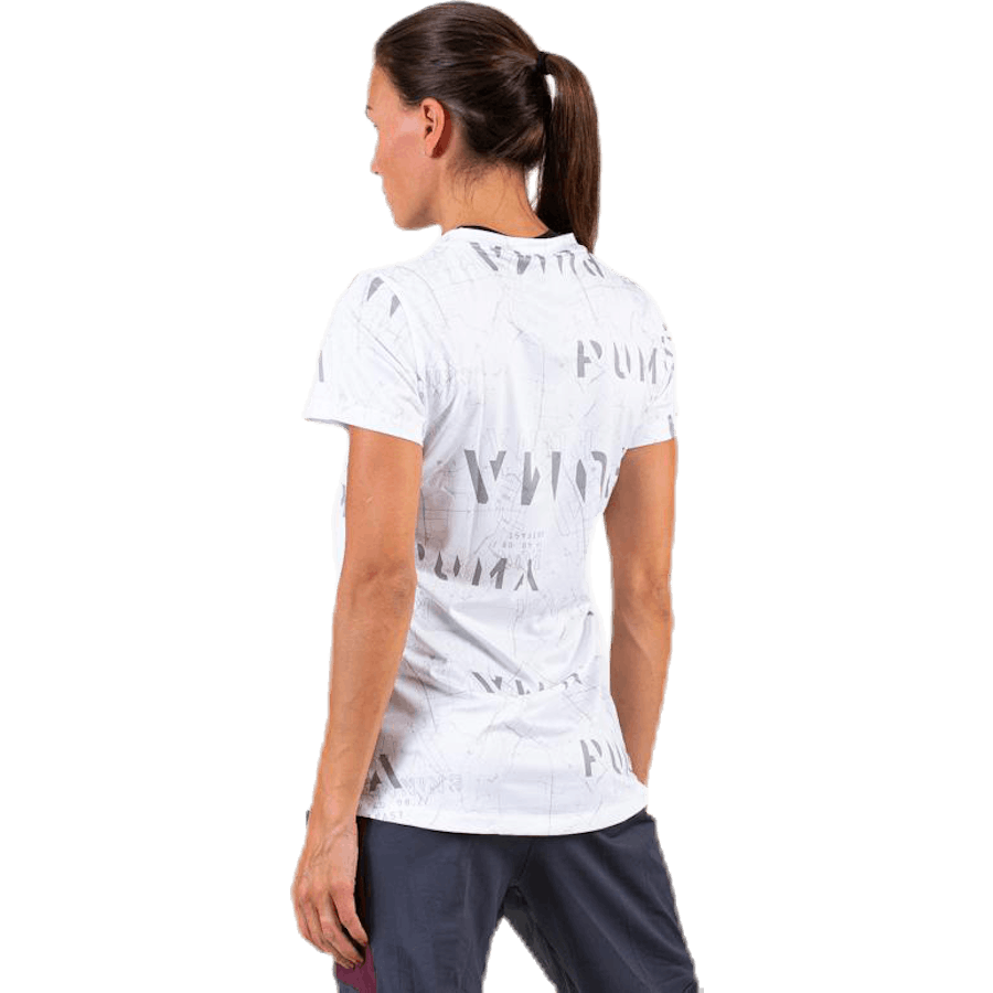 T-shirt graphique Last Lap blanc