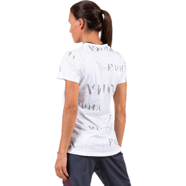 T-shirt graphique Last Lap blanc