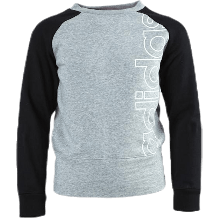 Felpa Logo Junior Nero/Grigio