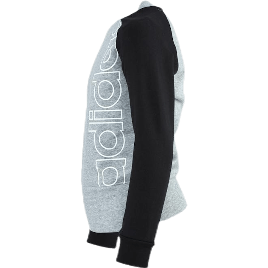 Felpa Logo Junior Nero/Grigio