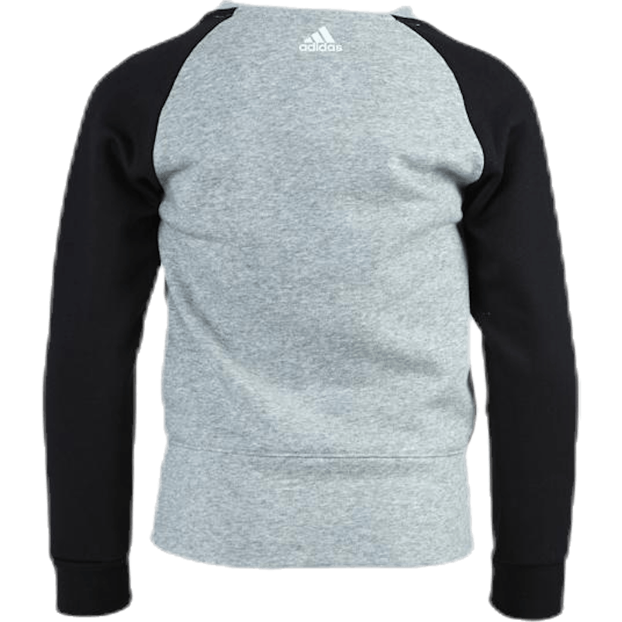 Felpa Logo Junior Nero/Grigio