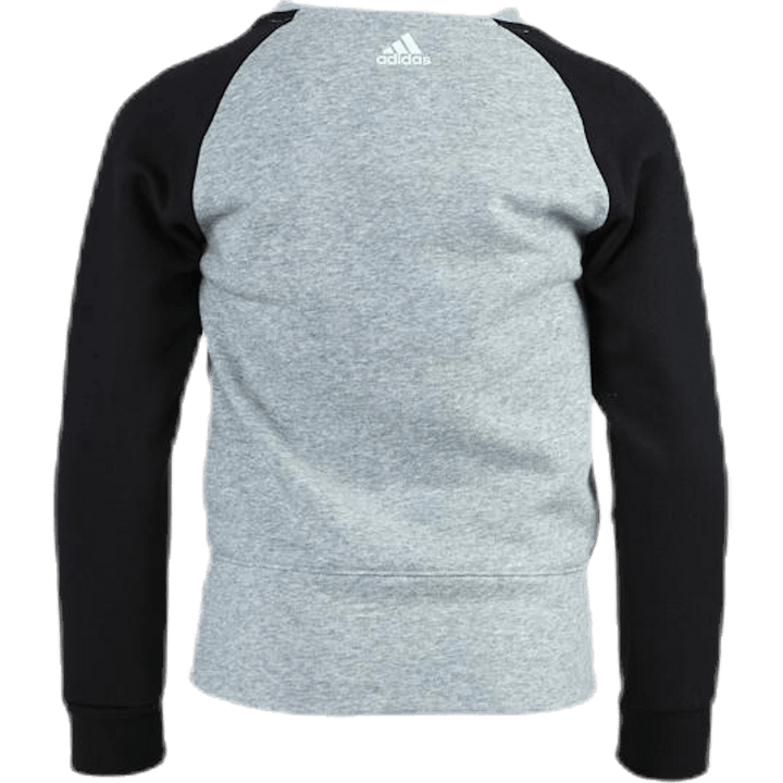 Felpa Logo Junior Nero/Grigio