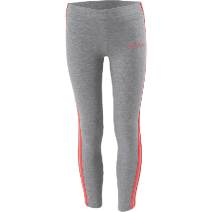 Collants Essential 3 Stripes Jeunesse Rose/Gris