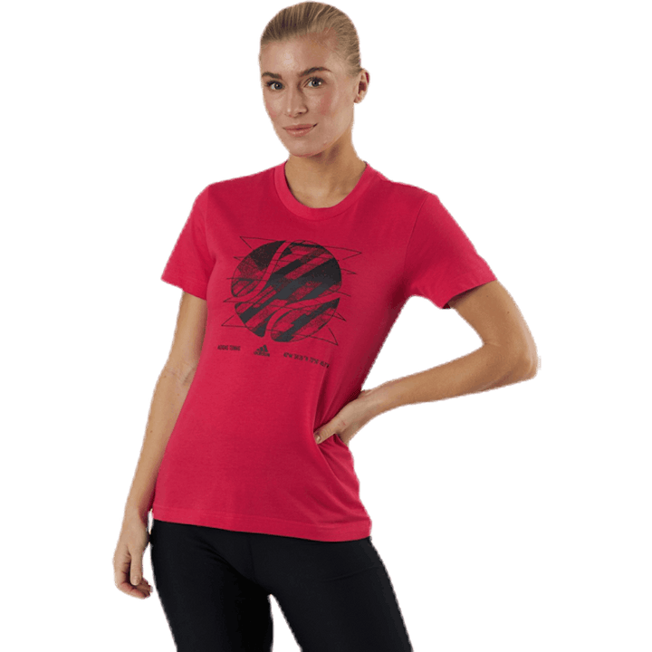 Short Sleeve Tee US Open Pink