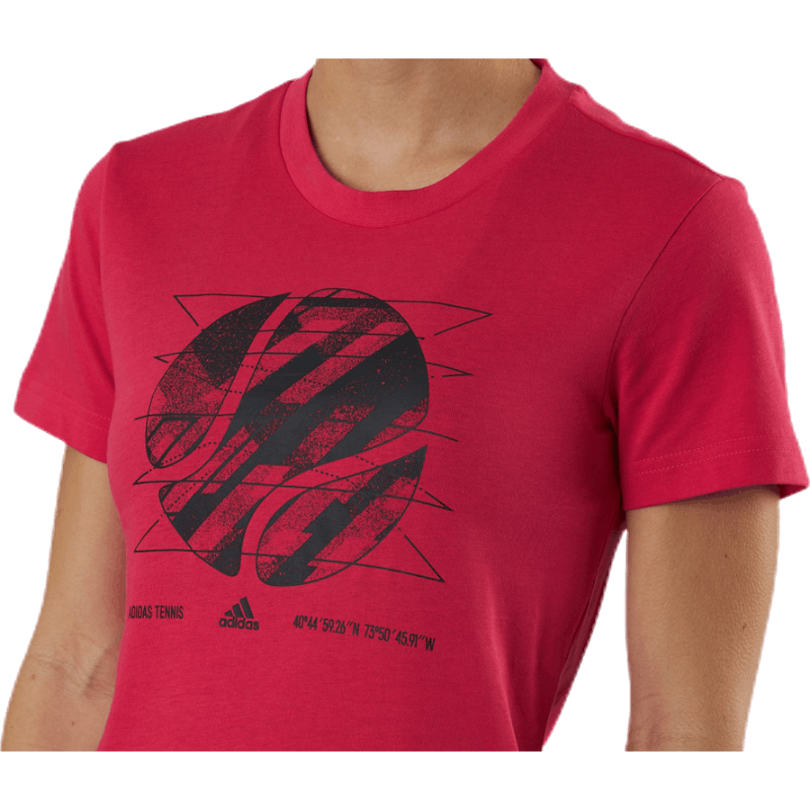 Short Sleeve Tee US Open Pink