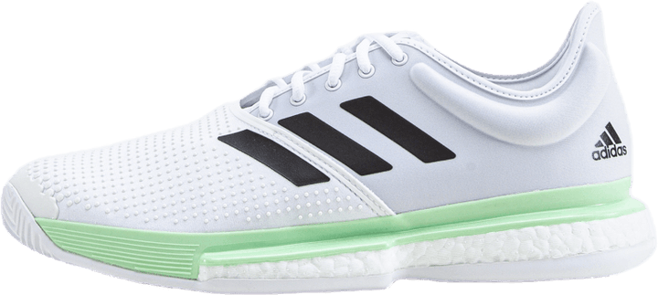 SoleCourt Shoes Cloud White / Core Black / Glow Green