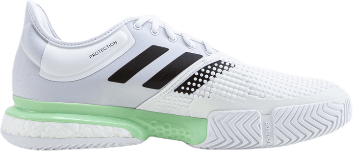 SoleCourt Shoes Cloud White / Core Black / Glow Green