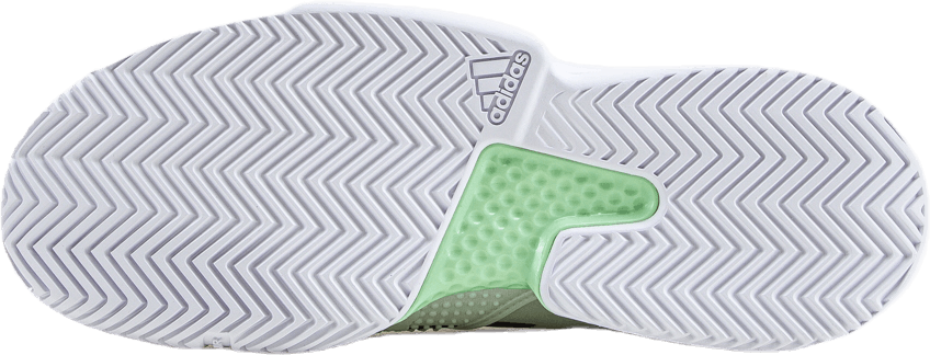 SoleCourt Shoes Cloud White / Core Black / Glow Green