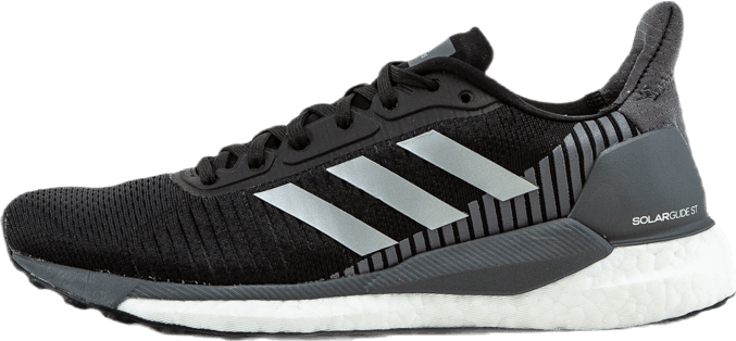 SolarGlide ST 19 Shoes Core Black / Silver Met. / Grey Five