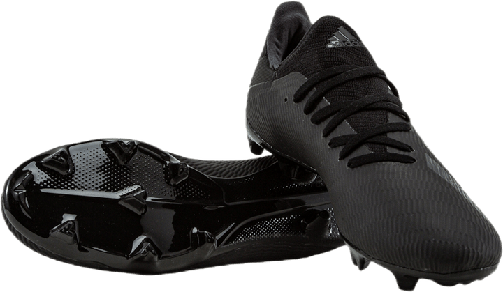 X 19.3 Firm Ground Boots Core Black / Utility Black / Silver Met.