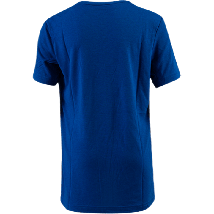 Jr Prime Tee Blau/Weiß
