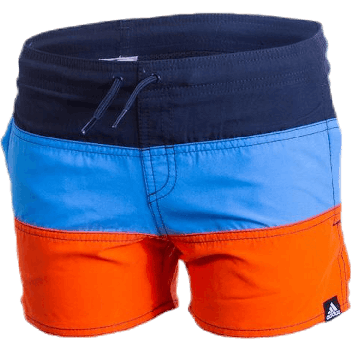 Pantaloncini da bagno colorblock blu/rosso