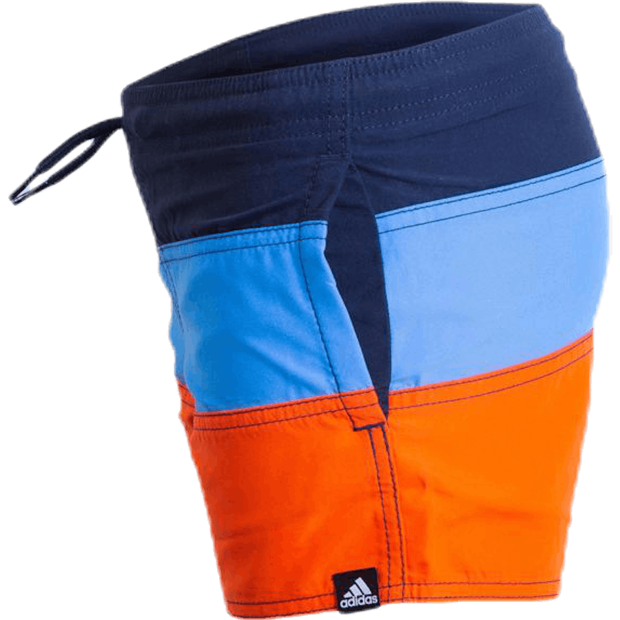 Pantaloncini da bagno colorblock blu/rosso