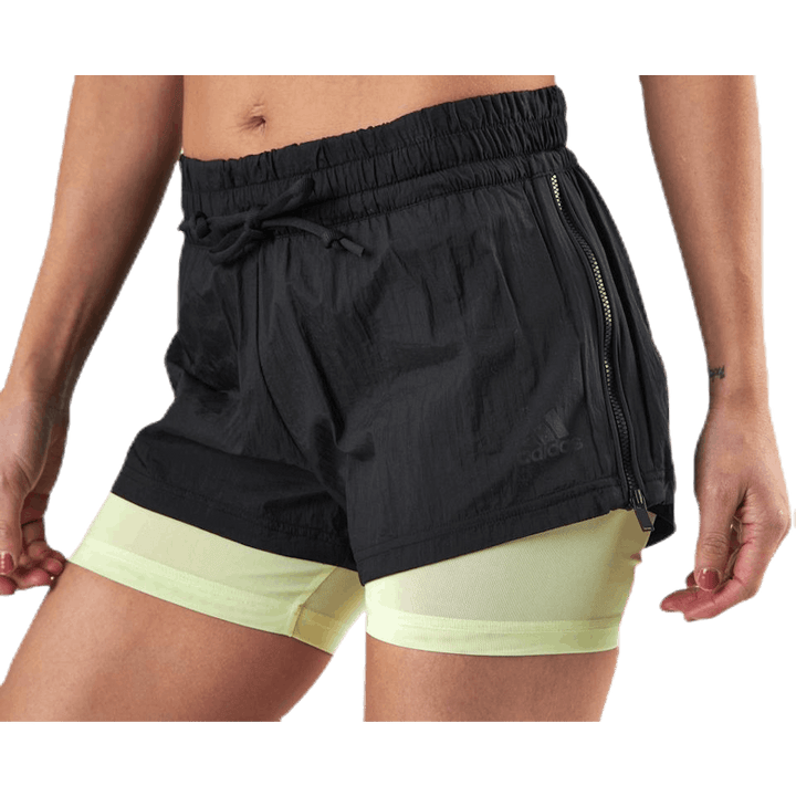 2In1 Short Black/Yellow