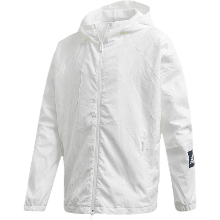 Prime Blue Recycled Wind Jacket White