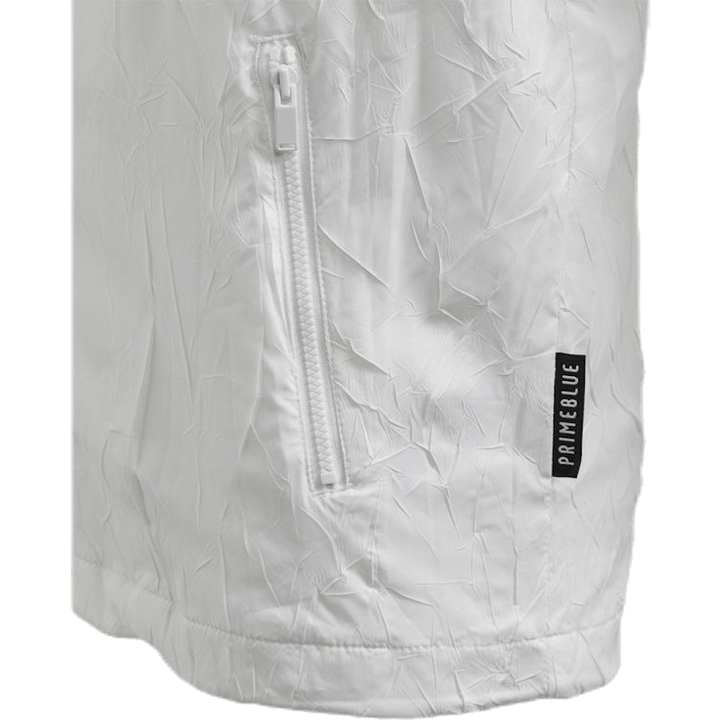 Prime Blue Recycled Wind Jacket White