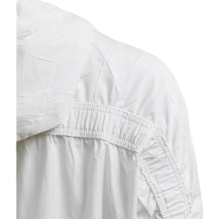 Prime Blue Recycled Wind Jacket White
