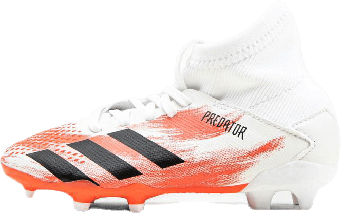 Predator 20.3 FG Junior White/Black