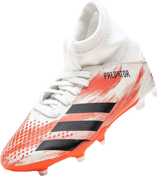 Predator 20.3 FG Junior White/Black