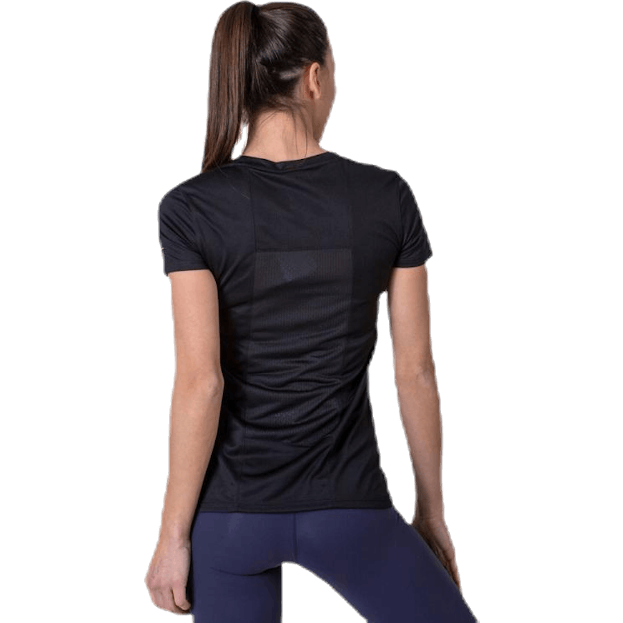 Running Essential Graphic Tee Black