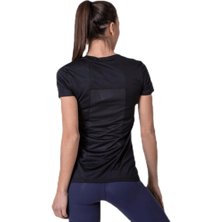 Running Essential Graphic Tee Black
