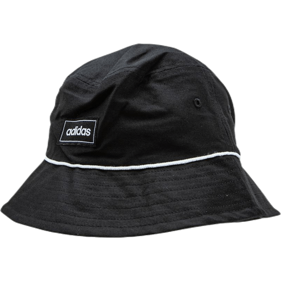 Cappello a secchiello classico bianco/nero