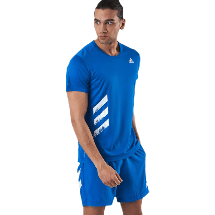 Run It Tee PB Blue