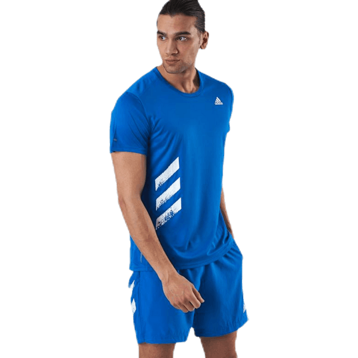 Run It Tee PB Blue