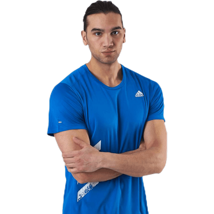 Run It Tee PB Blue