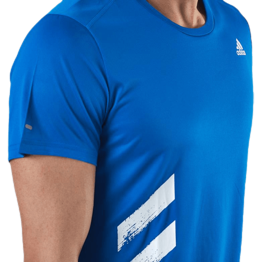 Run It Tee PB Blue