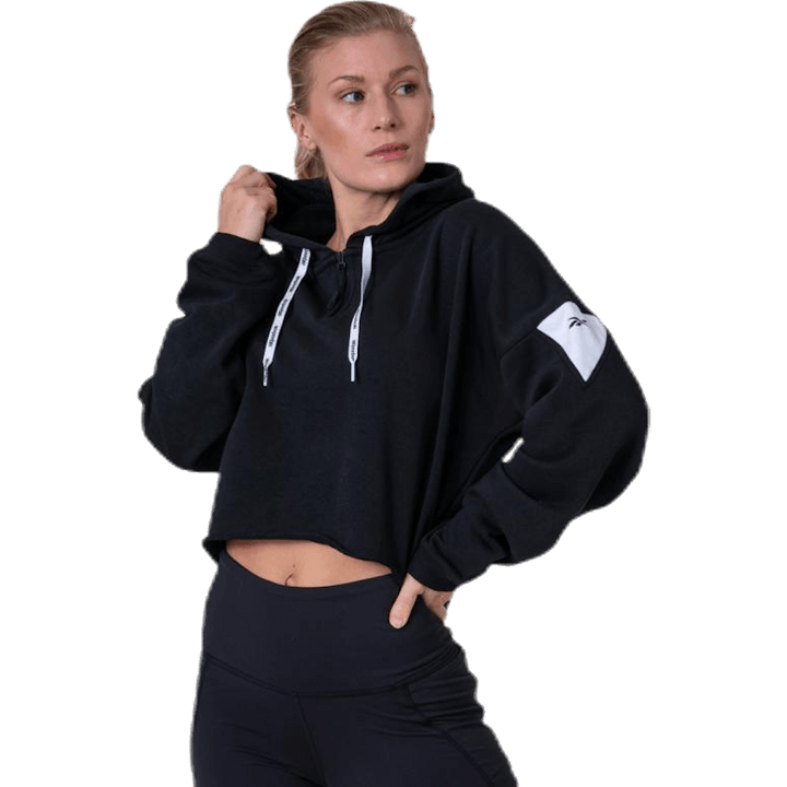Wor Myt 1/4 Zip huppari musta