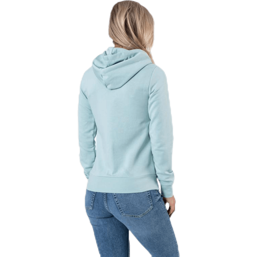 Linear Full Zip Hood Blue