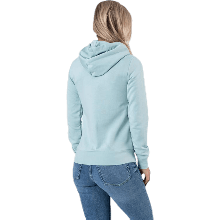Linear Full Zip Hood Blue
