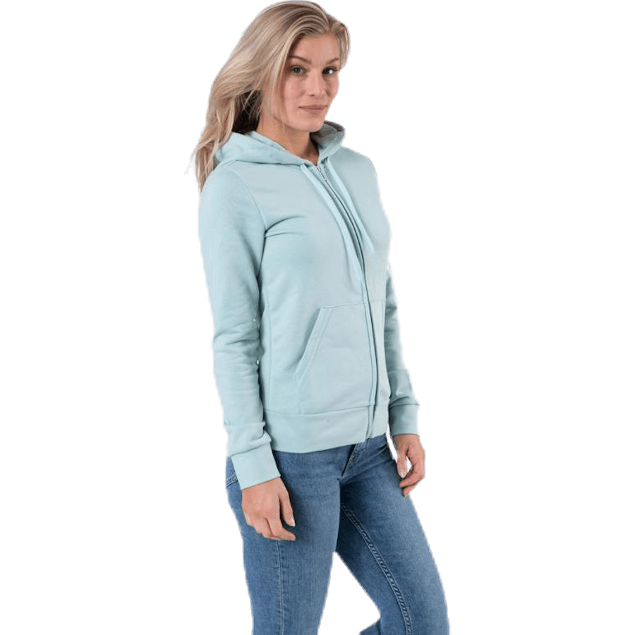 Linear Full Zip Hood Blue
