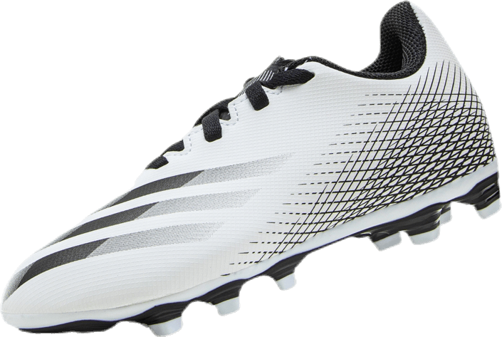 X Ghosted.4 Flexible Ground Boots Cloud White / Core Black / Silver Metallic