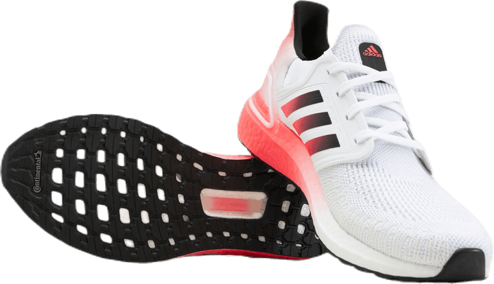 Ultraboost 20 skor Molnvit / Core Black / Signalrosa / Korall
