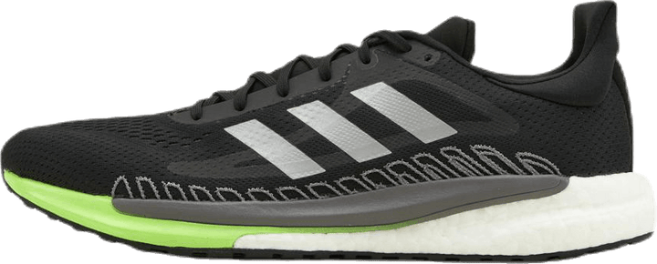 SolarGlide 3 Shoes Core Black / Silver Metallic / Signal Green