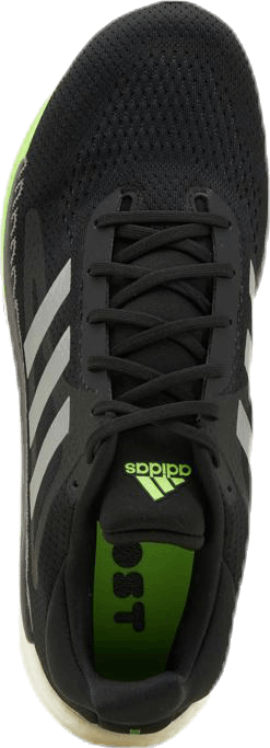 SolarGlide 3 Shoes Core Black / Silver Metallic / Signal Green