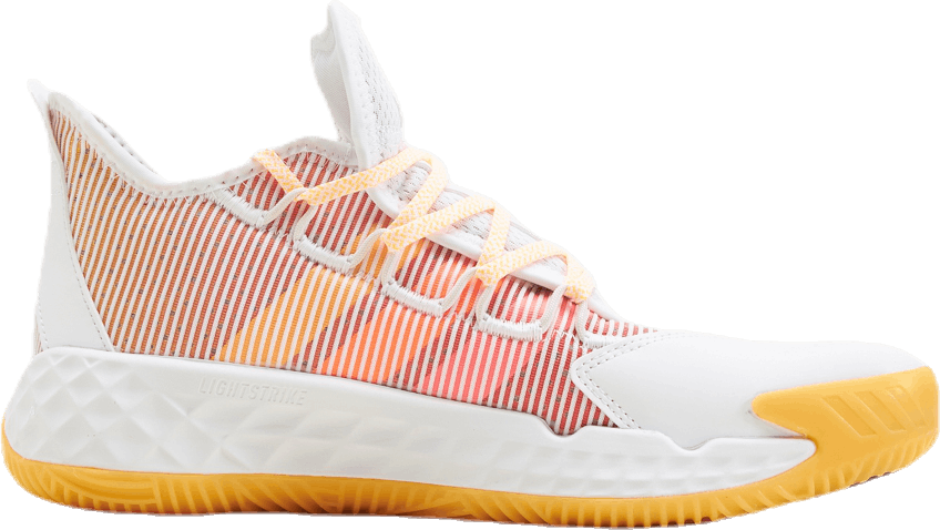 Pro Boost Low Schuhe Wolke Weiß / Solar Gold / Signal Orange