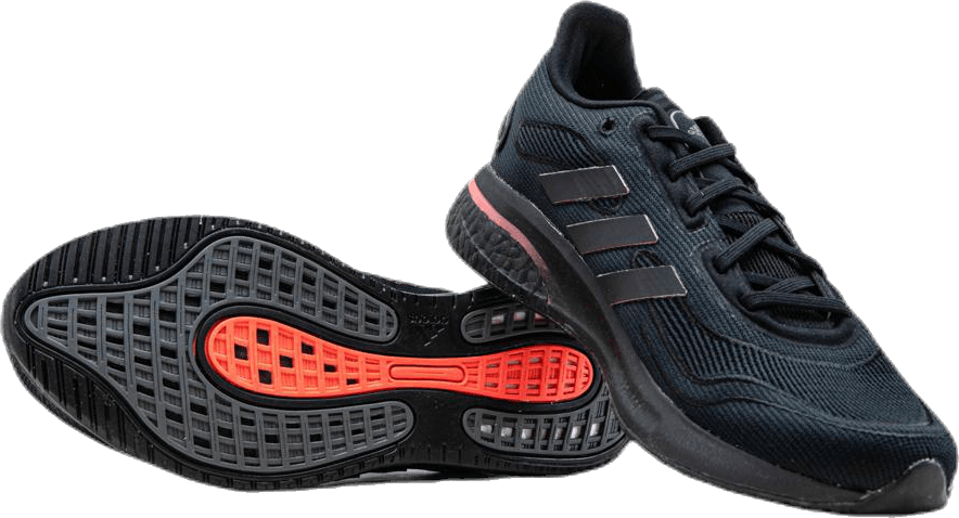 Supernova Shoes Core Black / Core Black / Signal Pink / Coral