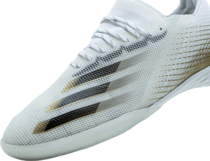 X Ghosted.1 Indoor Boots Cloud White / Core Black / Met.Gold Melange