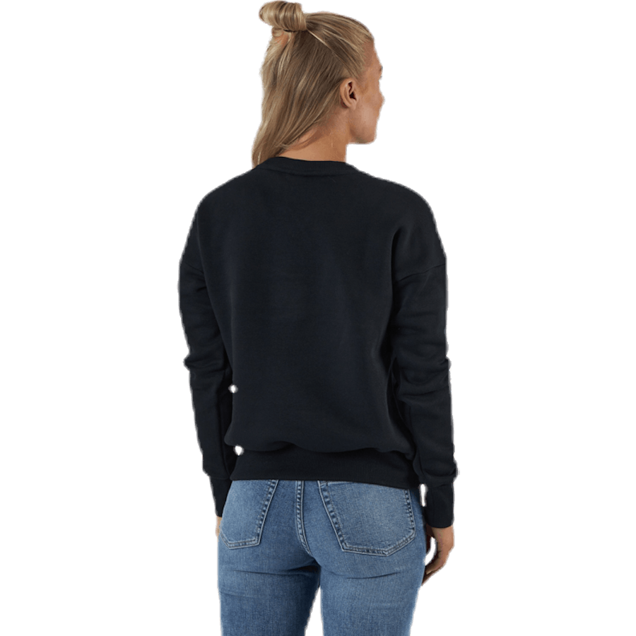 Felpa da donna Badge Of Sport Crew Nero